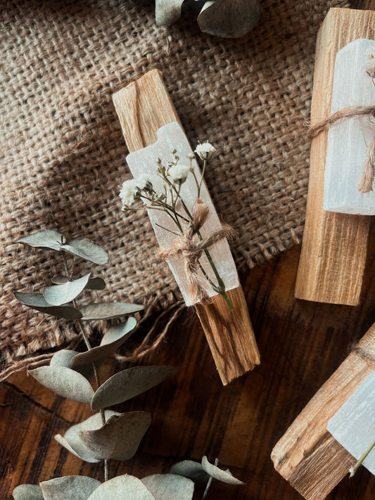 Palo Santo + Selenite