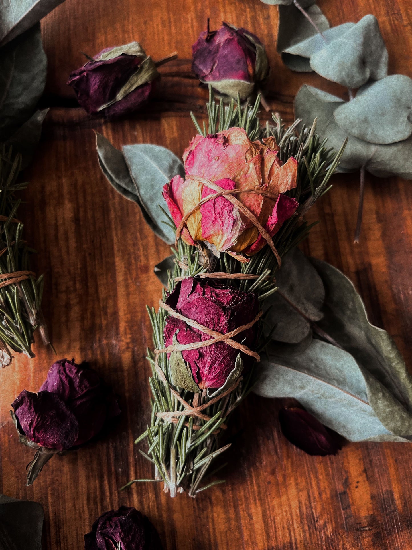 Rosemary & Rose Cleansing Wand