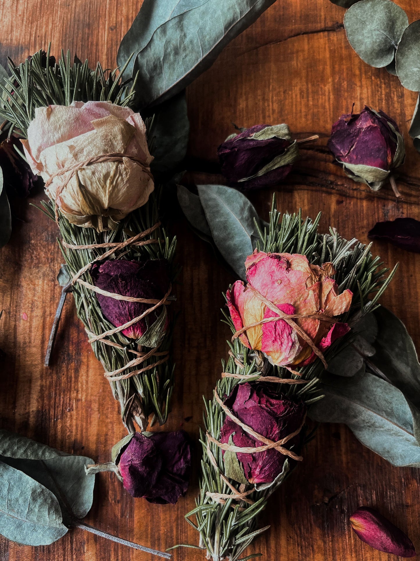 Rosemary & Rose Cleansing Wand