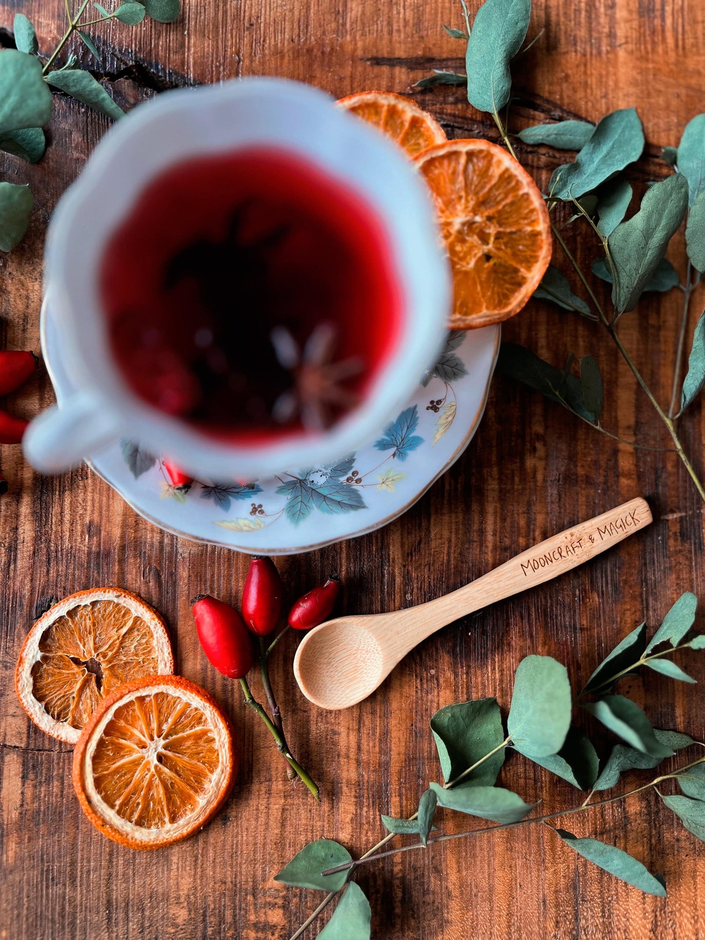 Stirring up Magick Wooden Teaspoon