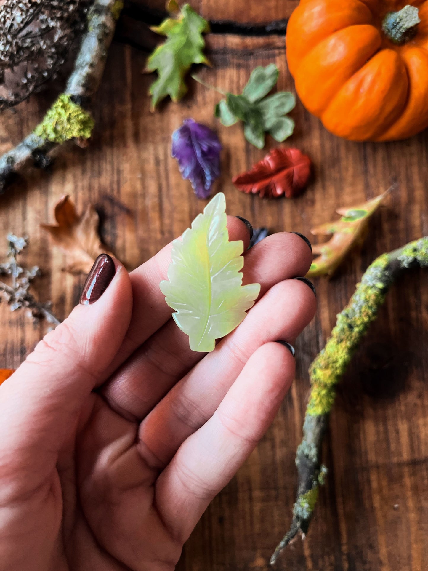 Crystal Autumn Leaves