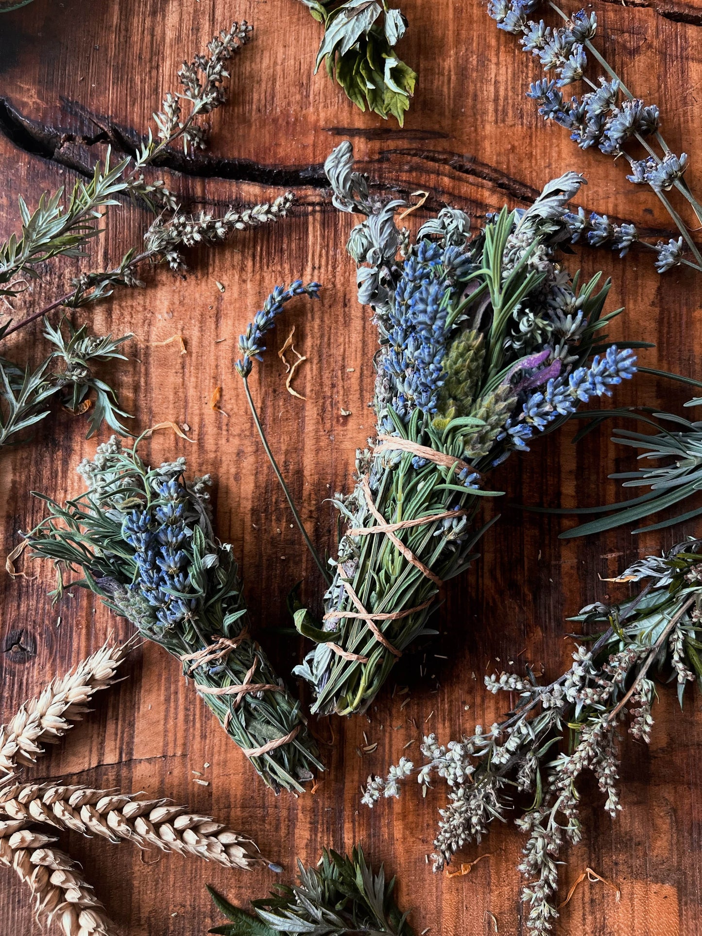 Mugwort + Lavender Cleansing Wand