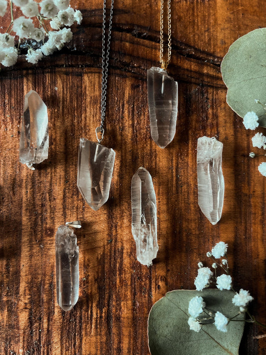 Crystal Pendant Necklaces