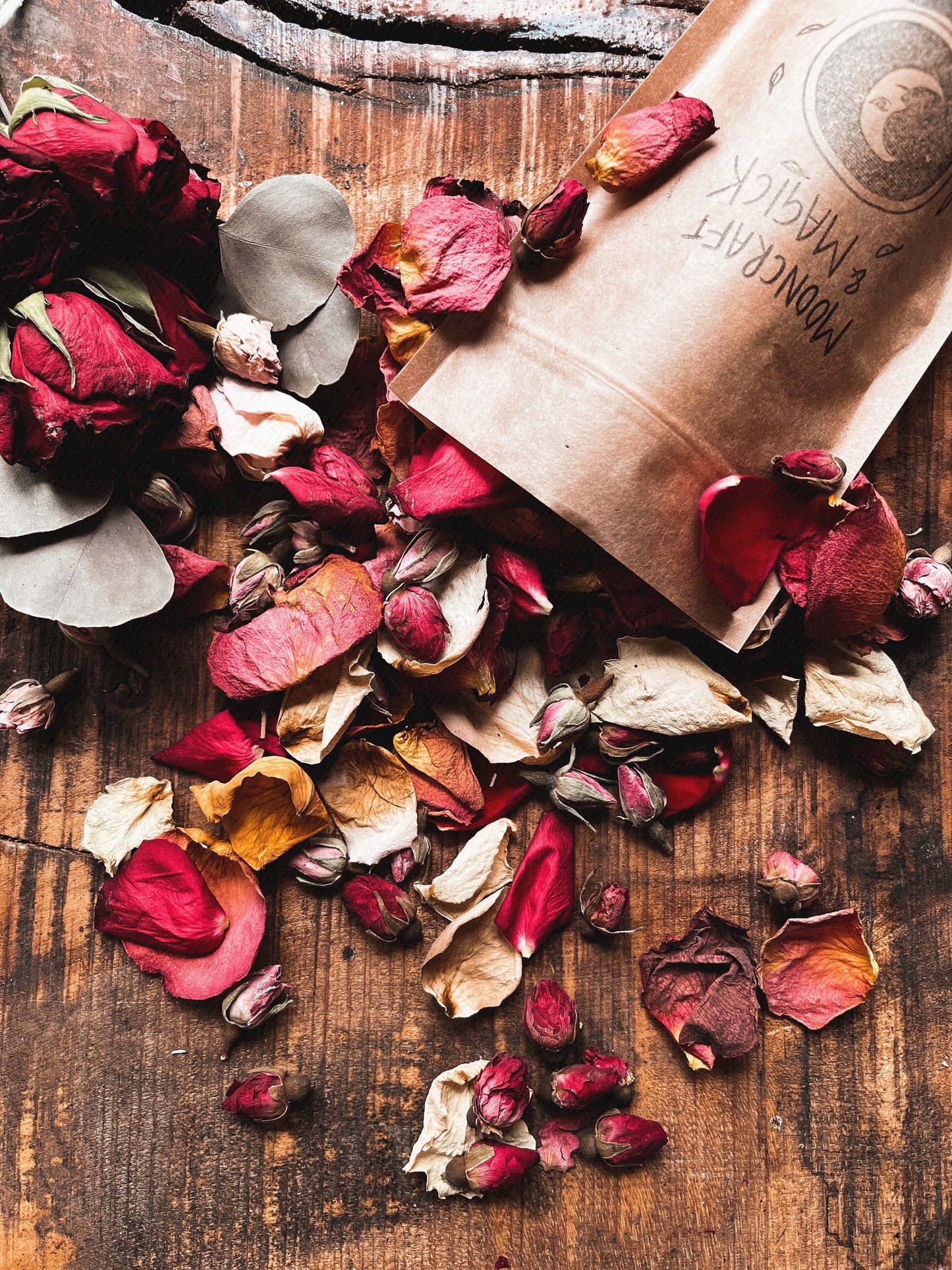 dried flowers to add yo your bath