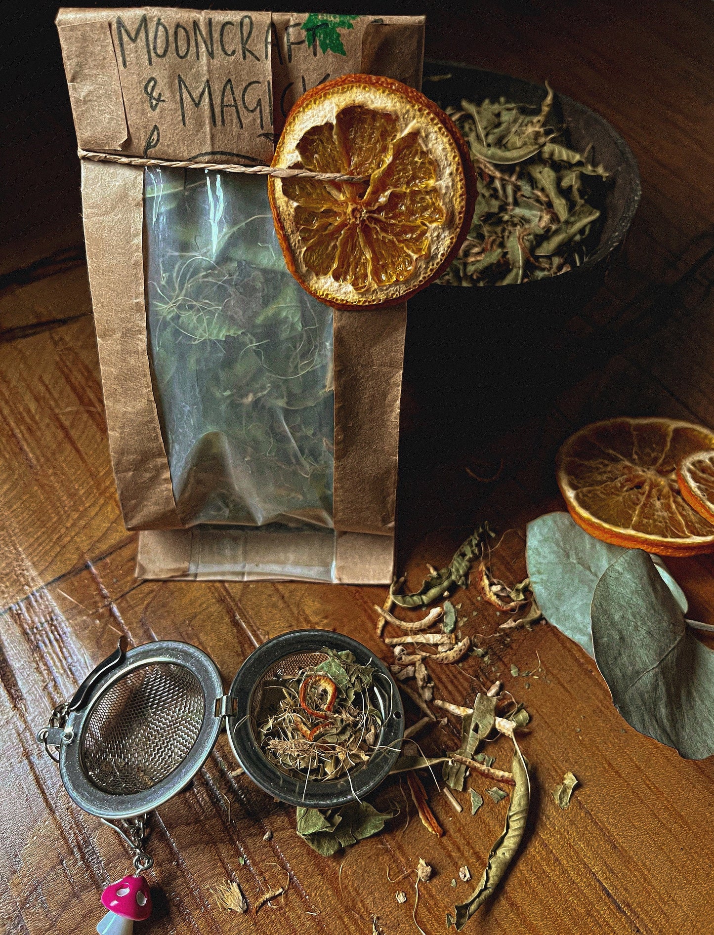 immune boosting tea blend packaged