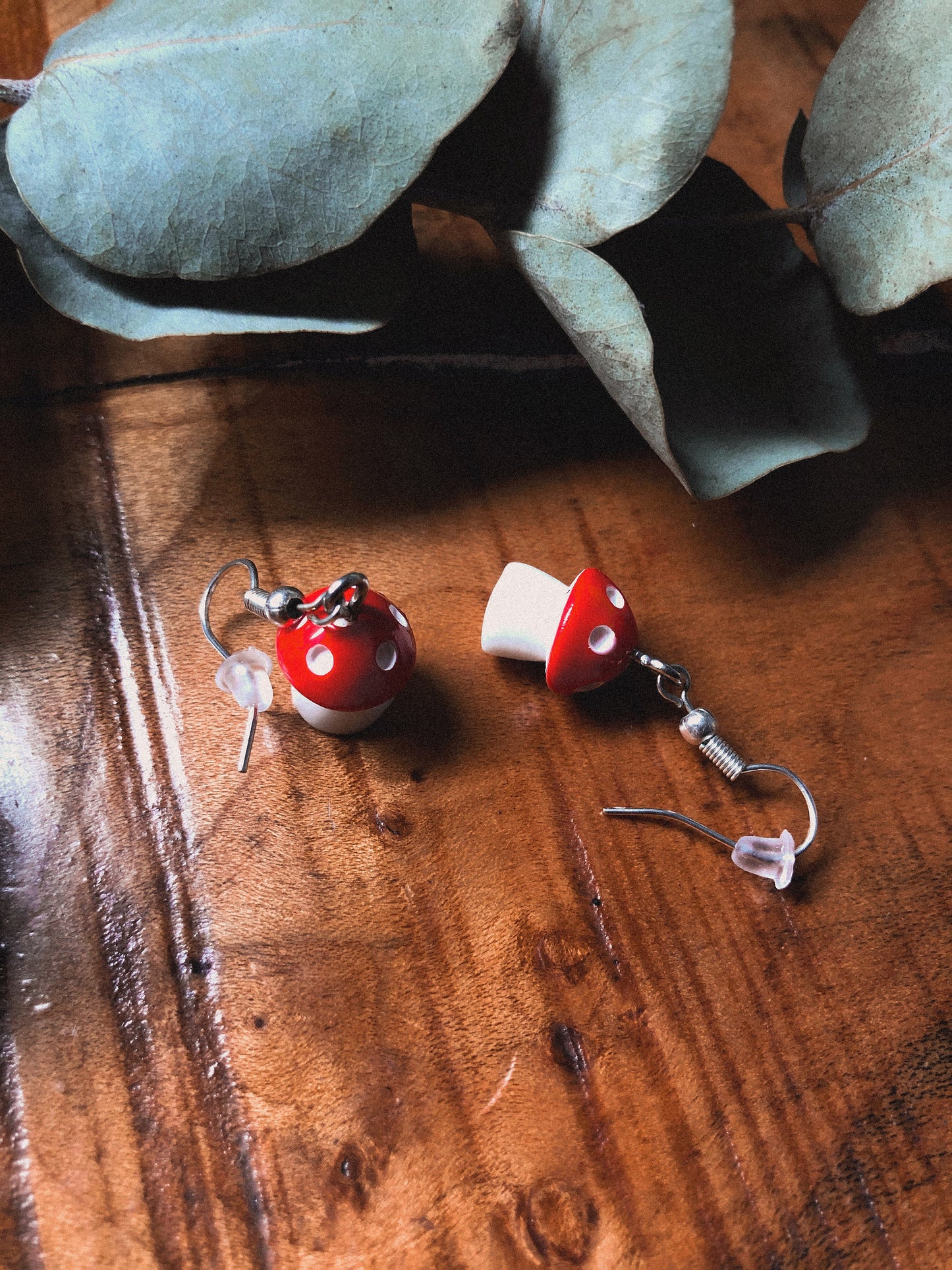 toadstool earrings